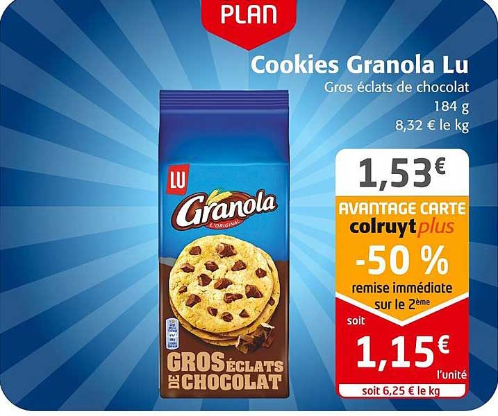 Cookies Granola Lu