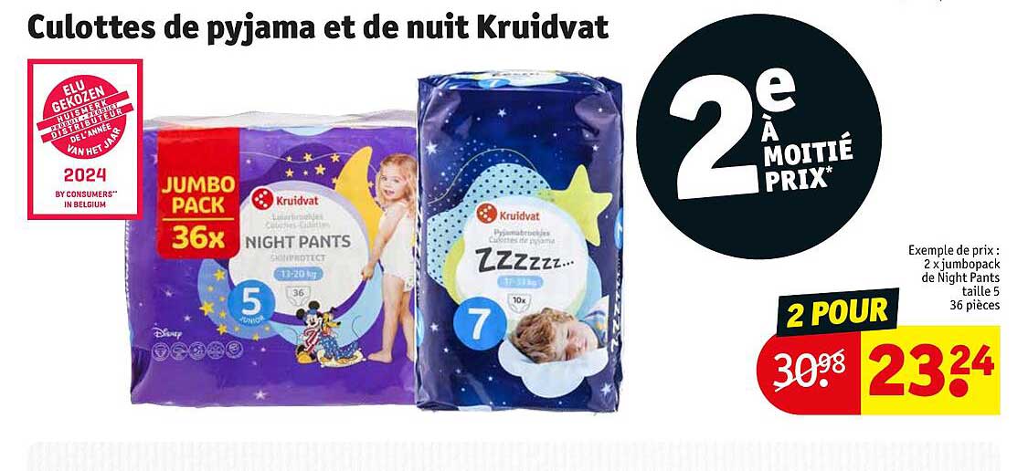 Culottes De Pyjama Et De Nuit Kruidvat