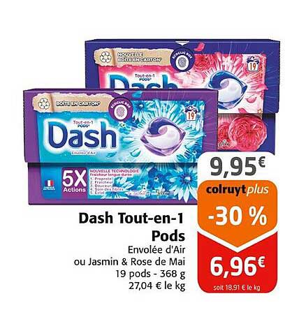 dash tout-en-1 pods