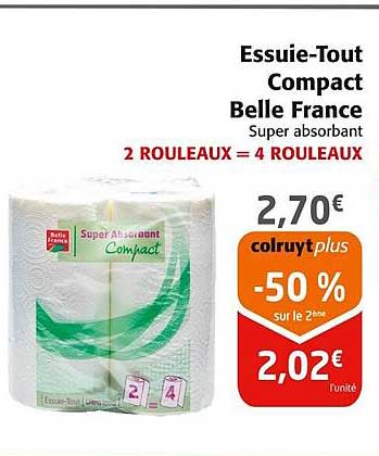 essuie-tout compact belle france