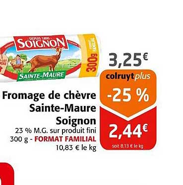 Fromage De Chèvre Sainte-maure Soignon