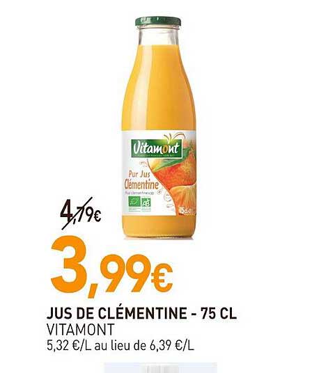 Jus De Clémentine Vitamont