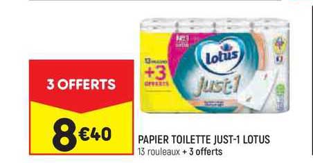 Papier Toilette Just-1 Lotus
