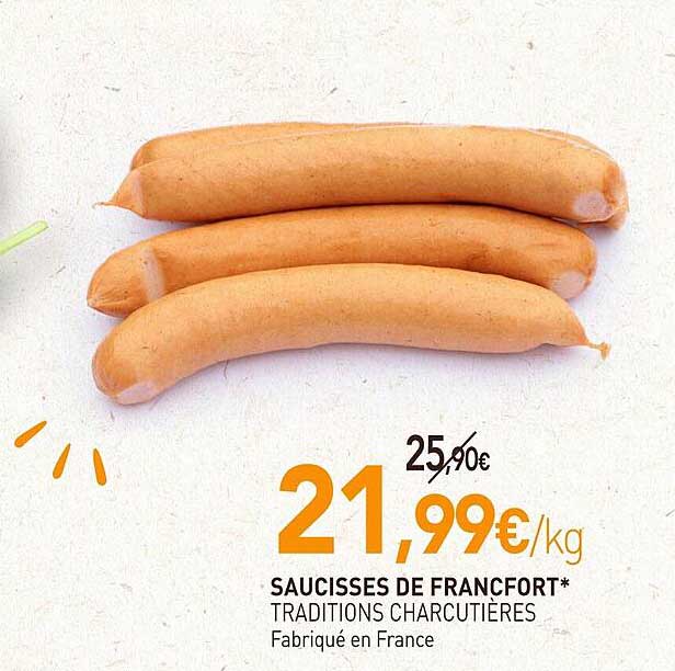 saucisses de francfort traditions charcutières