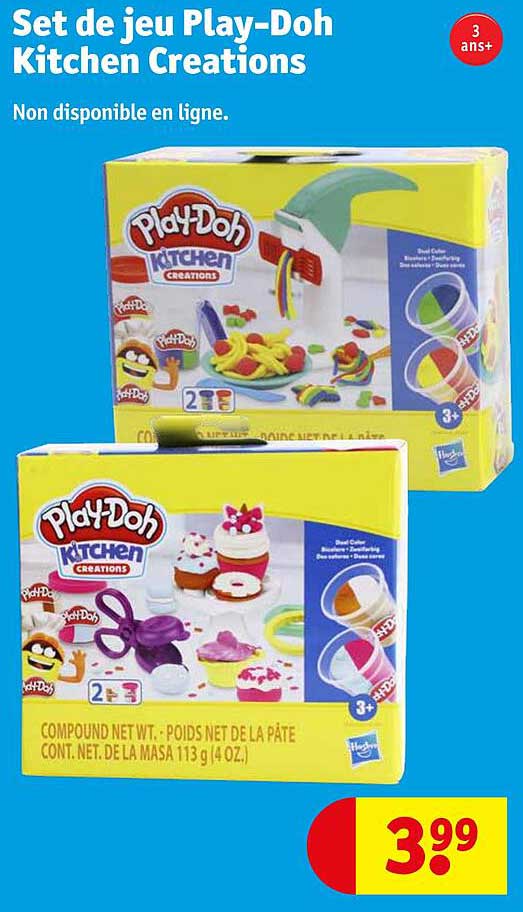 set de jeu play-doh kitchen creations