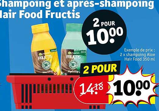 Shampoing Et Après-shampoing Hair Food Fructis