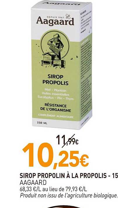 sirop propolin à la propolis aagaard - 15