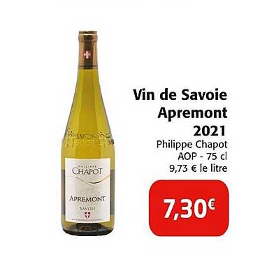 vin de savoie apremont 2021 philippe chapot aop