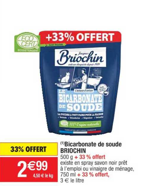Bicarbonate De Soude Briochin