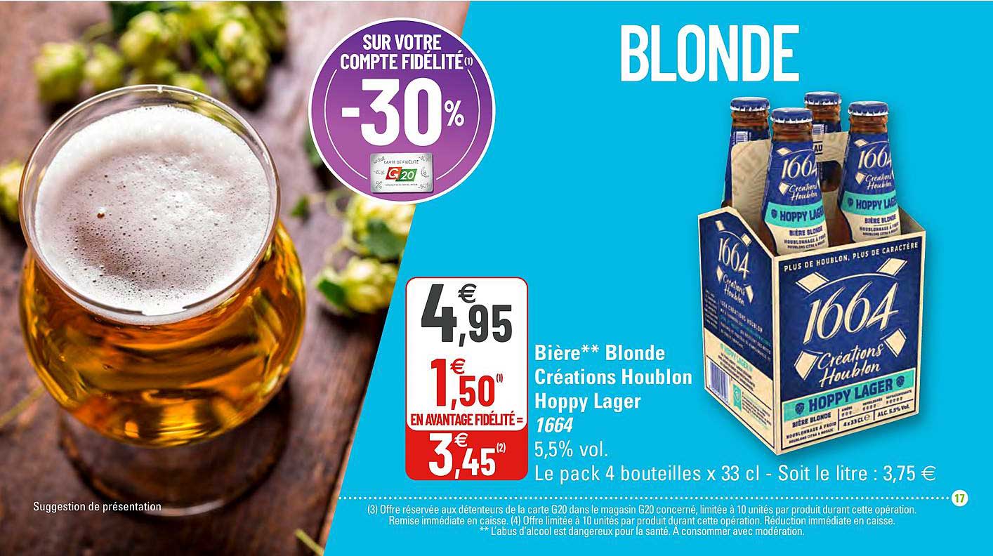 bière blonde créations houblon hoppy lager