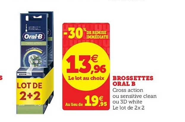brossettes oral b