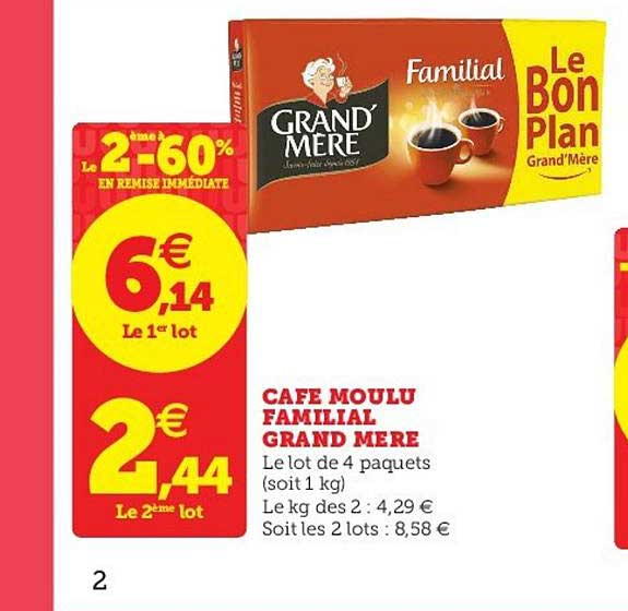 café moulu familial grand mère