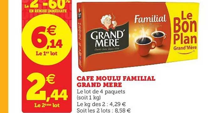 café moulu familial grand mère