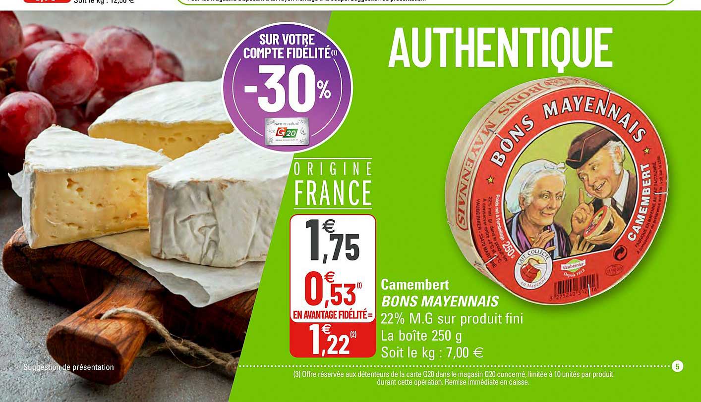 camembert bons mayennais
