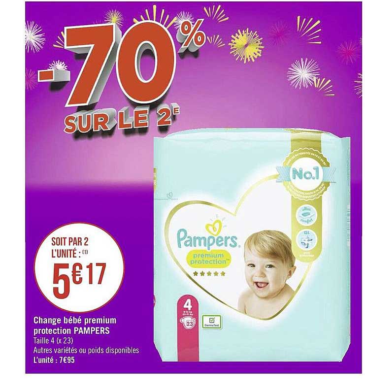 Change Bébé Premium Protection Pampers
