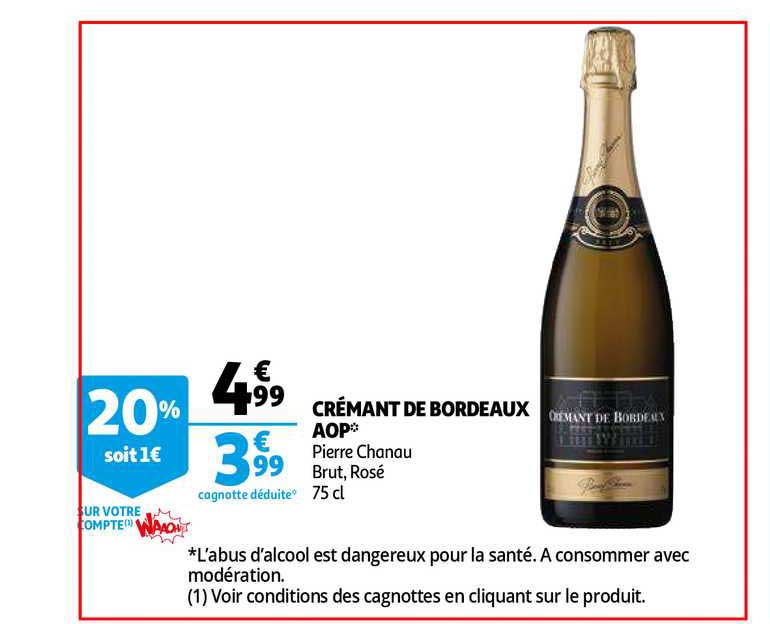 crémant de bordeaux aop pierre chanau