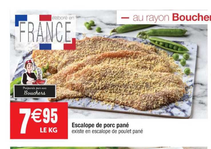 Escalope De Porc Pané