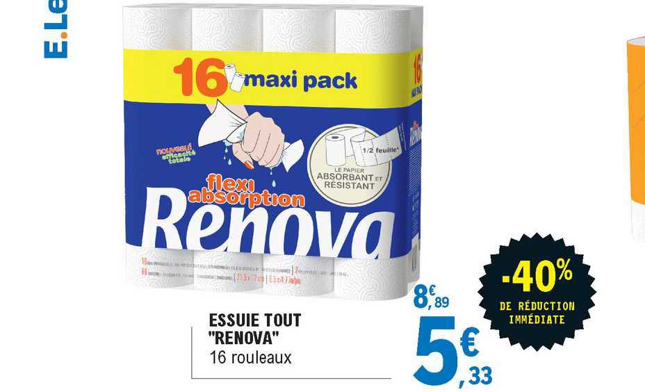 essuie-tout "renova"