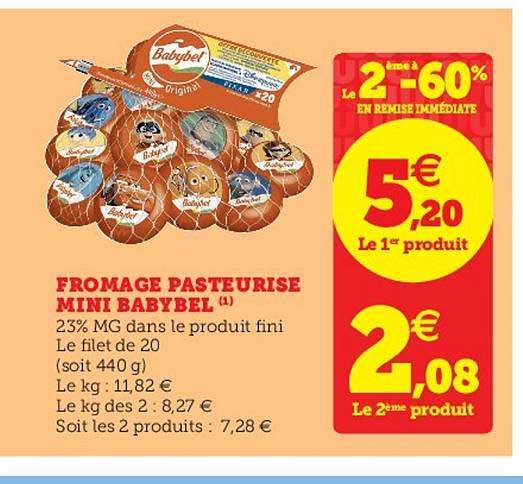 Fromage Pasteurisé Mini Babybel