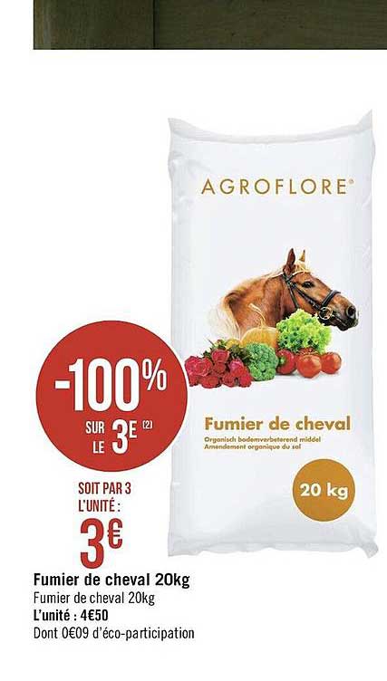 Fumier De Cheval 20kg