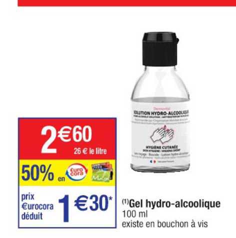 Gel Hydro-alcoolique