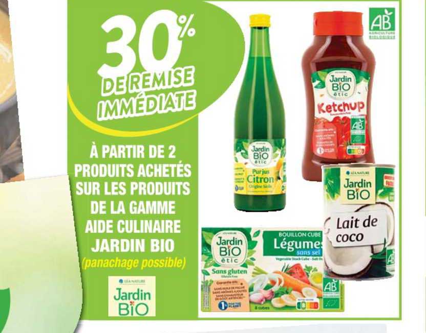 la gamme aide culinaire jardin bio