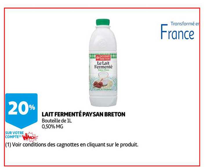 lait fermenté paysan breton