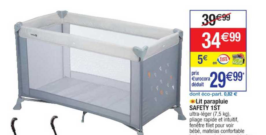 lit parapluie safety 1st