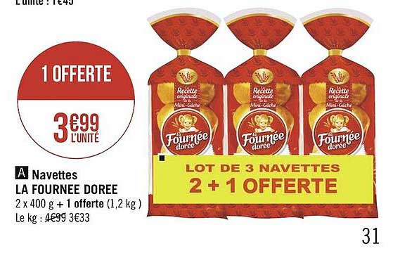 navettes la fournée dorée