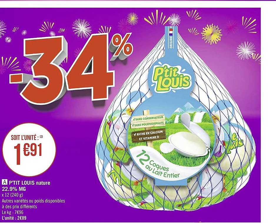 p'tit louis nature 22.9% mg