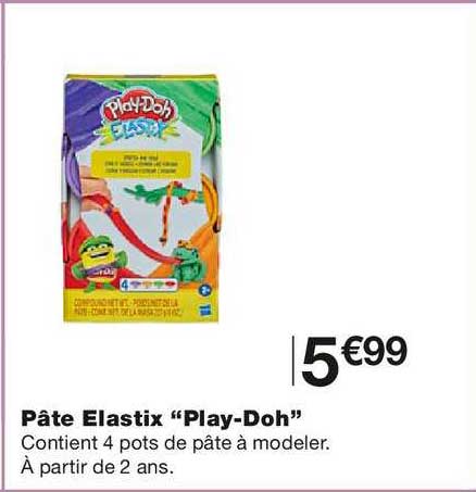 pâte elastix "play-doh"