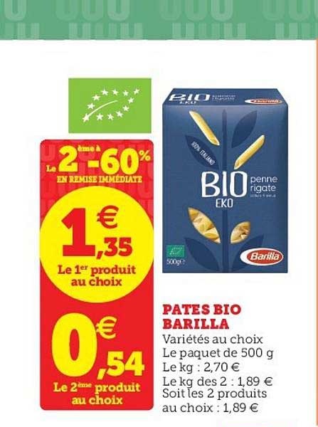 Pâtes Bio Barilla