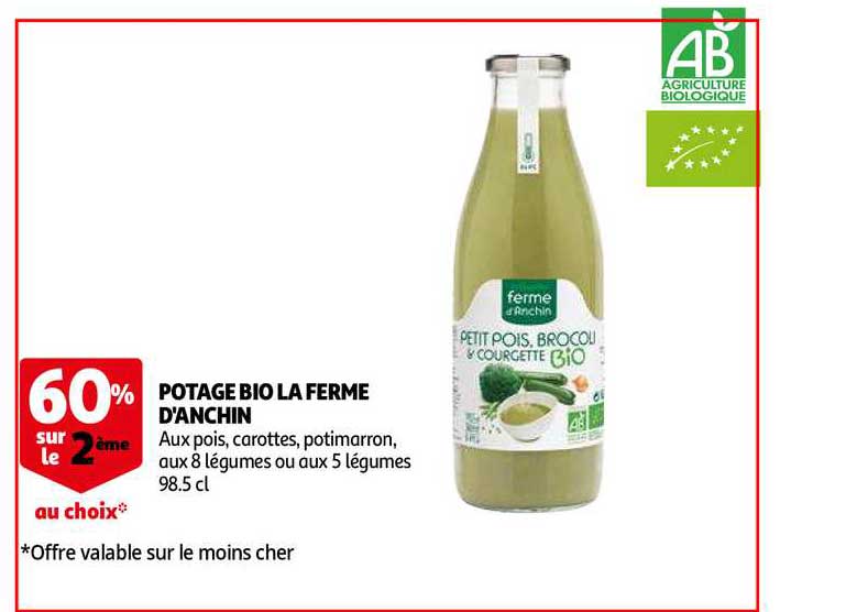 potage bio la ferme d'anchin