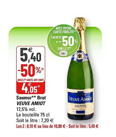 saumur brut veuve amiot