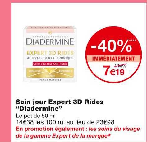 soin jour expert 3d rides "diadermine"