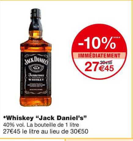 whiskey "jack daniel's"