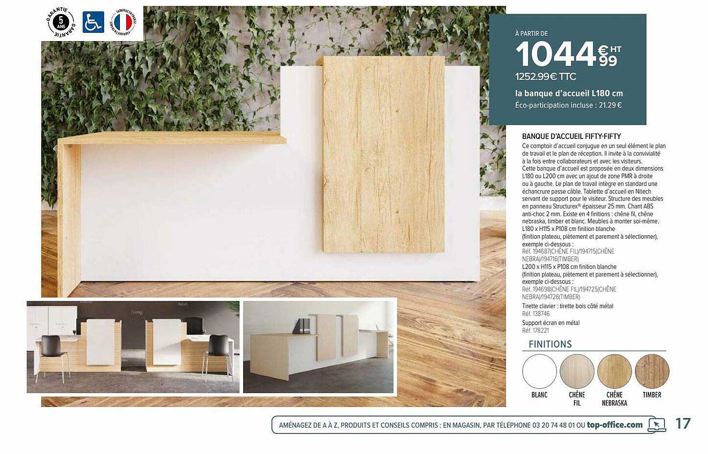 banque d'accueil fifty-fifty