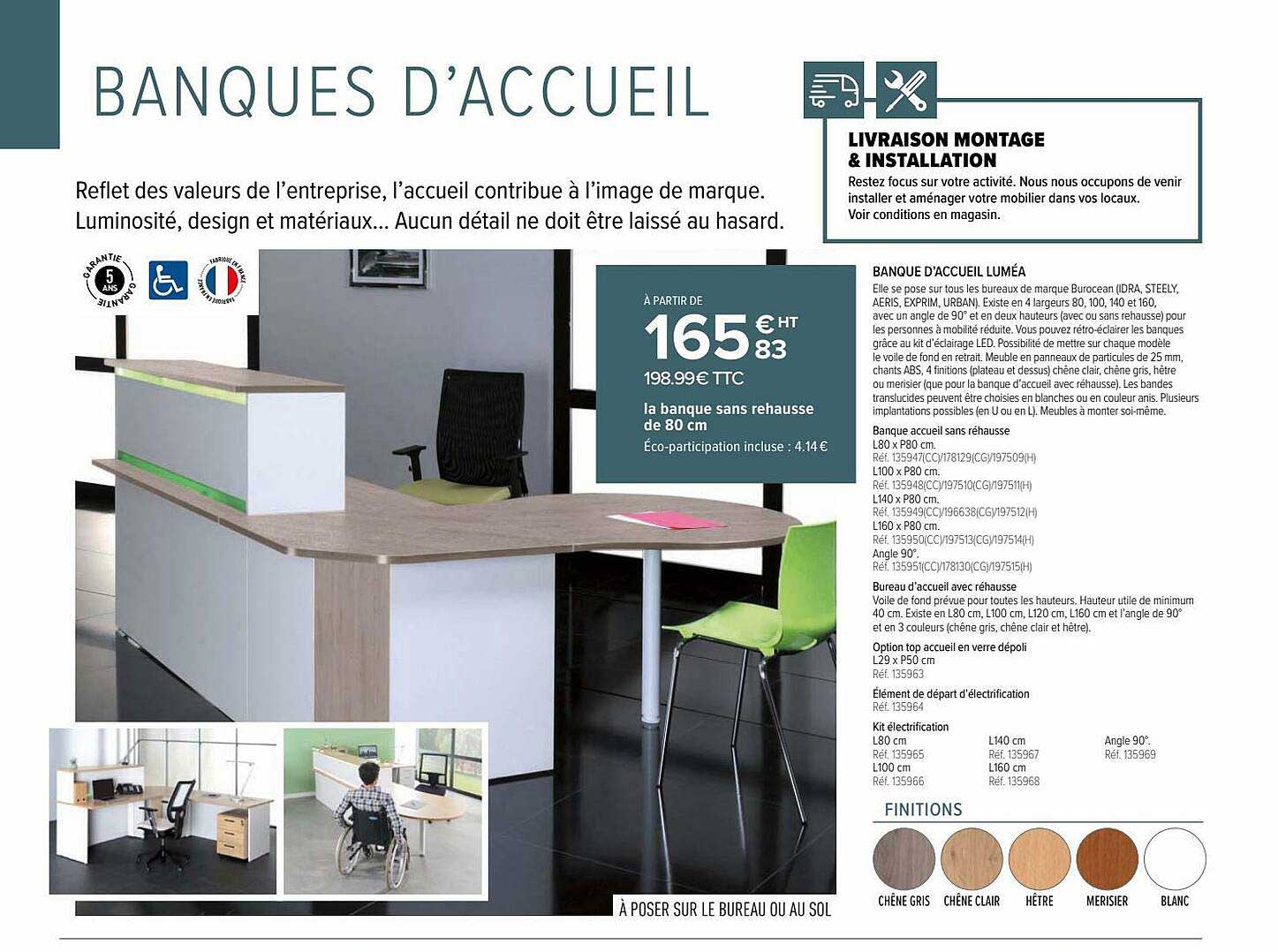 banque d'accueil luméa
