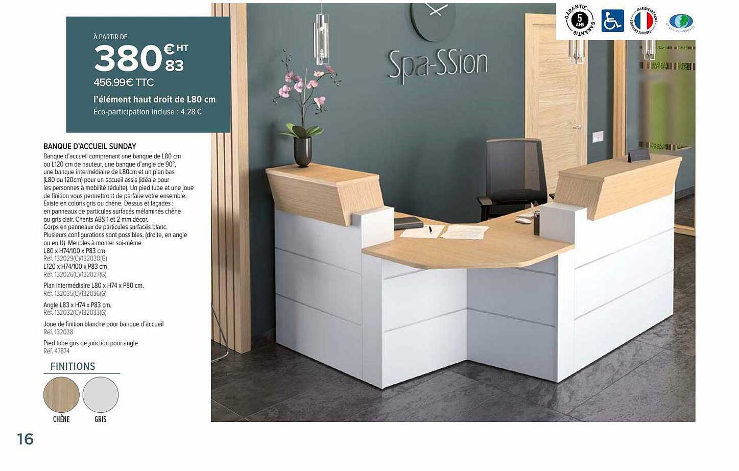 banque d'accueil sunday