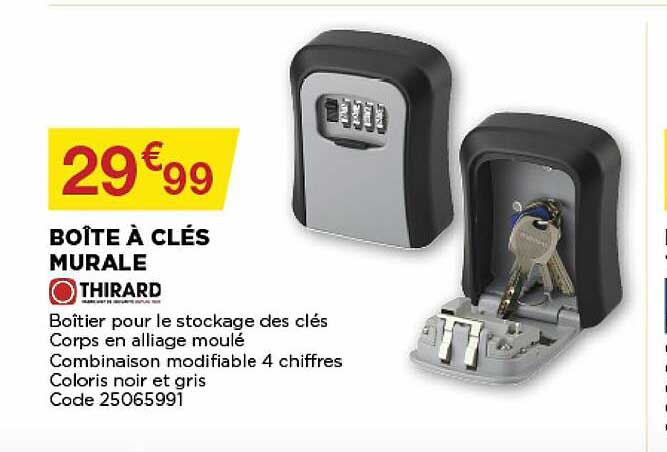 Boîte à Clés Murale Thirard