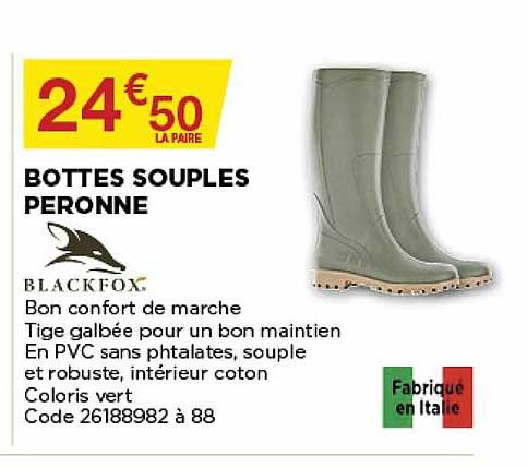 bottes souples peronne
