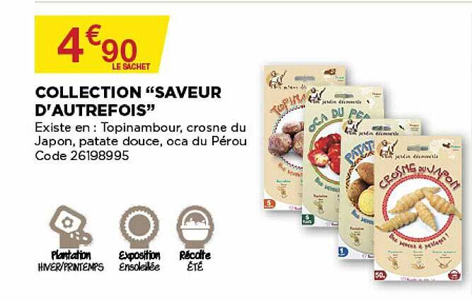 collection "saveur d'autrefois"