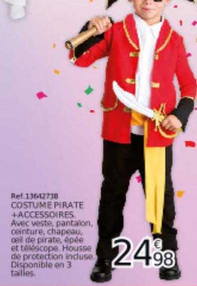 costume pirate accessoires