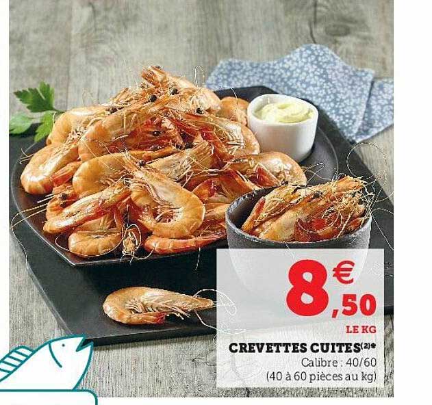 Crevettes Cuites