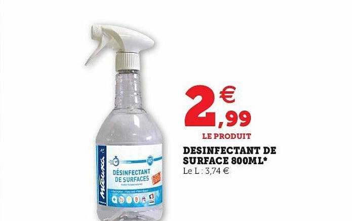 désinfectant de surface 800ml