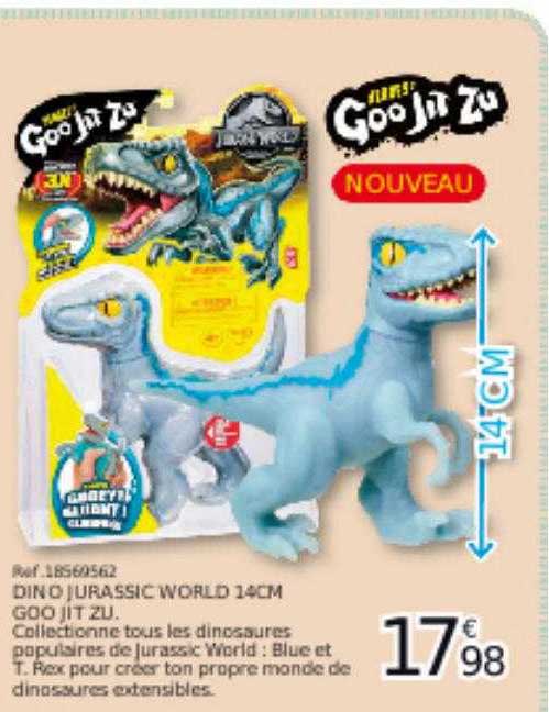 dino jurassic world 14 cm goo jit zu