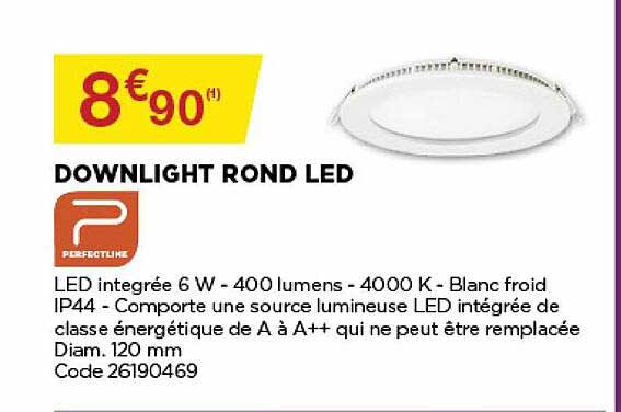 downlight rond led