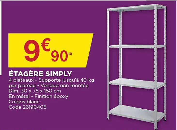 étagère simply