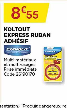 Koltout Express Ruban Adhésif