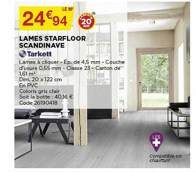lames starfloor scandinave